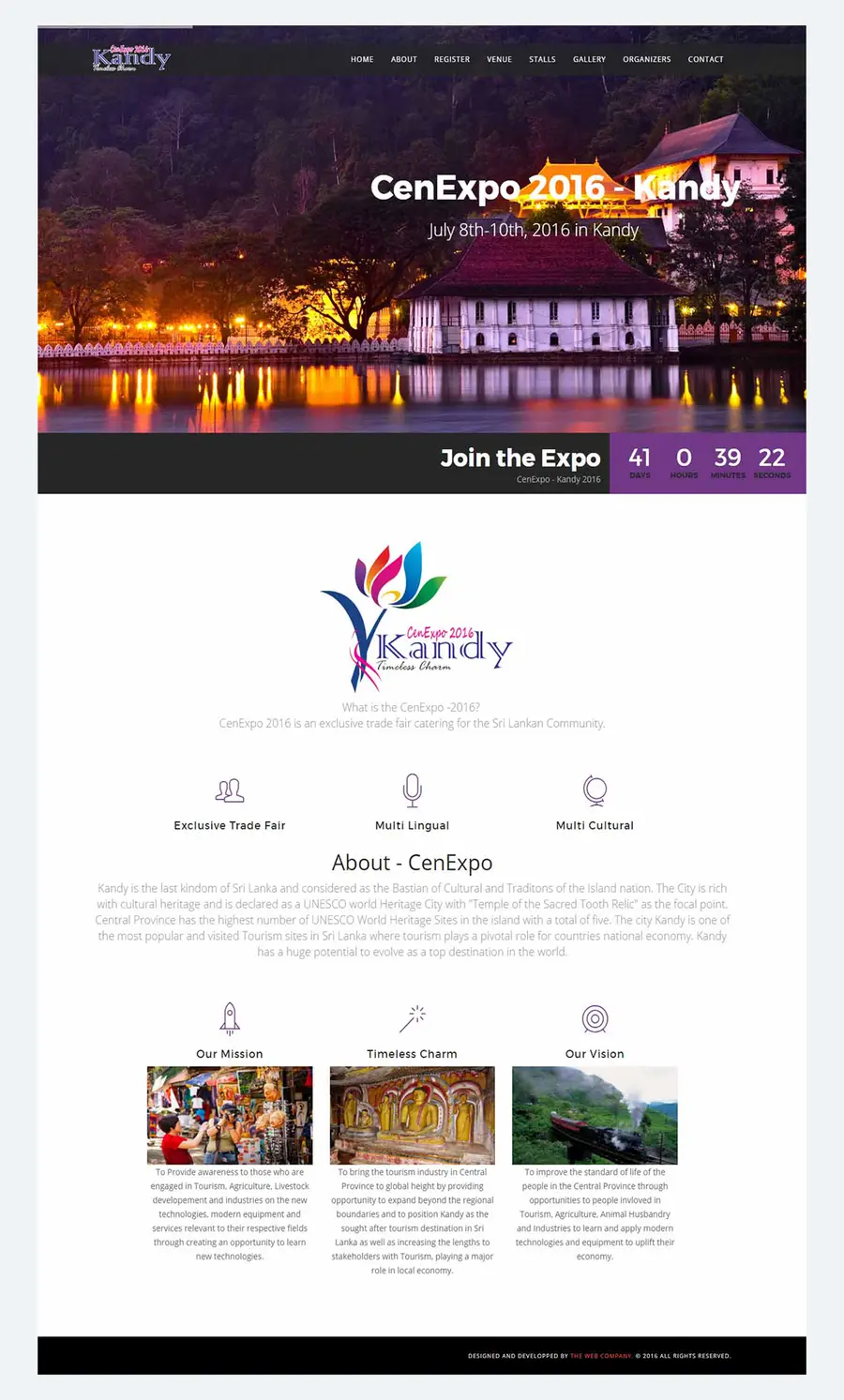 Cenexpo Kandy full page design